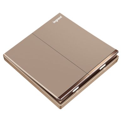 K8逸景 K8逸景 K8玫瑰金/二开单控带LED(电镀边) 86型 K8/32/1/2CN-C1 86型 K8/32/1/2CN-C1