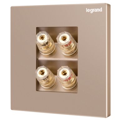 K8逸景 K8逸景 K8玫瑰金/二位音箱插（4头） 86型 K8/M8/2-C1 86型 K8/M8/2-C1