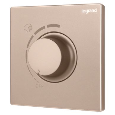 K8逸景 K8逸景 K8玫瑰金/定压式音量调节开关 K8/M5-C1 86型 K8/M5-C1 86型 K8/M5-C1