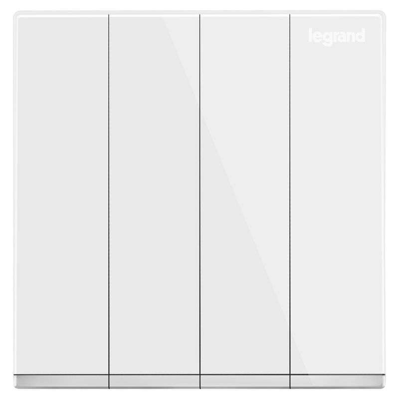 K8逸景 K8逸景 K8玉兰白/四开双控(镶银边) 86型 K8/34/2/3D 86型 K8/34/2/3D