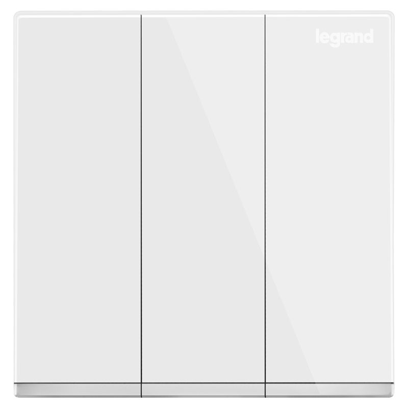 K8逸景 K8逸景 K8玉兰白/三开单控带LED(镶银边) 86型 K8/33/1/2AN 86型 K8/33/1/2AN