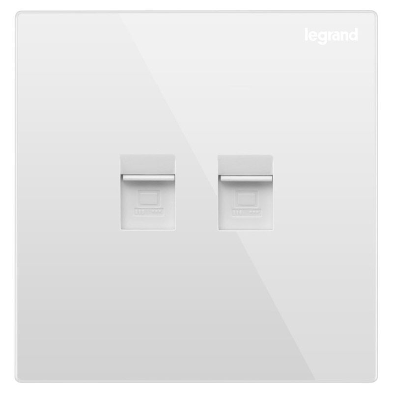 K8逸景 K8逸景 K8玉兰白/二位电脑插 86型 K8/C01/2 86型 K8/C01/2