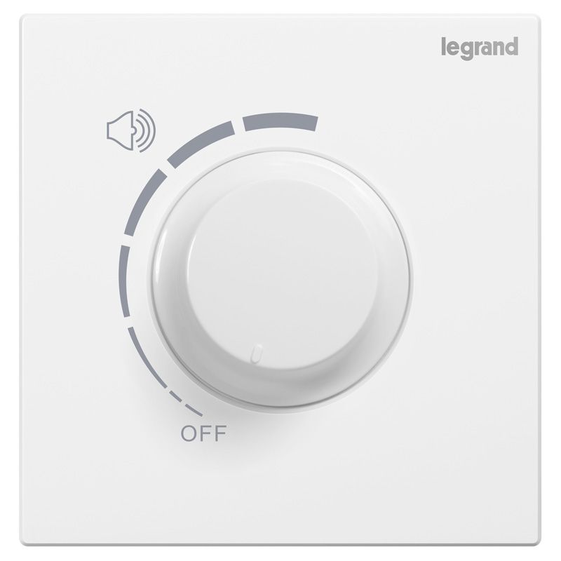 K8逸景 K8逸景 K8玉兰白/定压式音量调节开关 K8/M5 86型 K8/M5 86型 K8/M5