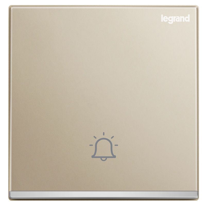 K8逸景 K8逸景 K8米兰金/门铃开关(镶银边) 86型 K8/31BPB-C2 86型 K8/31BPB-C2