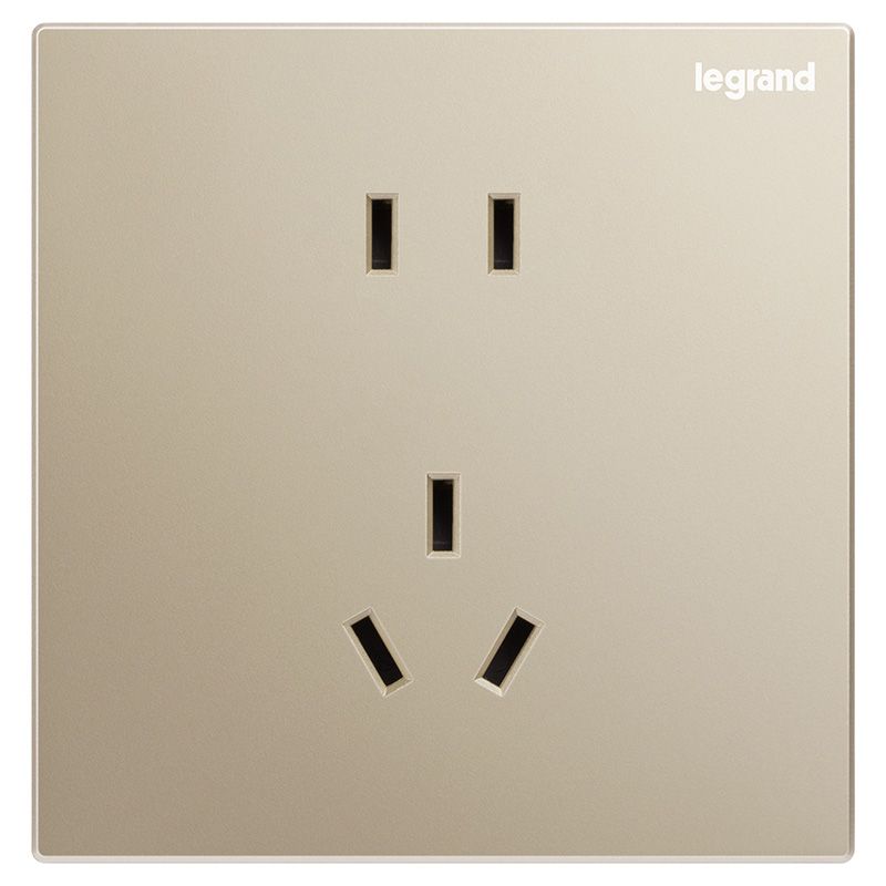 K8逸景 K8逸景 K8米兰金/正五孔插座-新国标 86型 K8/426/10USLGS-C2 86型 K8/426/10USLGS-C2