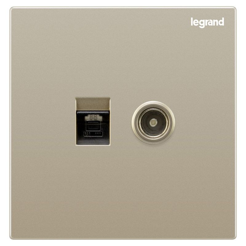 K8逸景 K8逸景 K8米兰金/电脑电视插 86型 K8/C01/TV-C2 86型 K8/C01/TV-C2