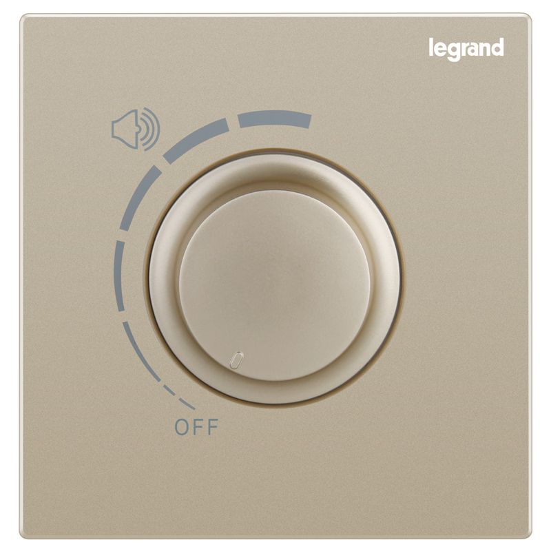 K8逸景 K8逸景 K8米兰金/定压式音量调节开关 K8/M5-C2 86型 K8/M5-C2 86型 K8/M5-C2