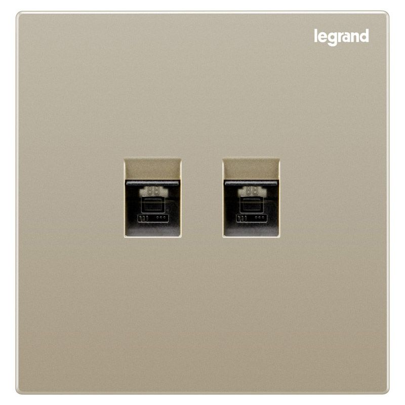 K8逸景 K8逸景 K8米兰金/二位六类电脑插 86型 K8/C601/2-C2 86型 K8/C601/2-C2