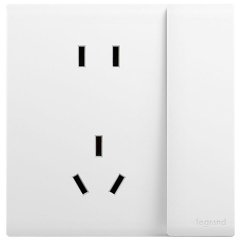 F6仕艺 F6仕艺 F6仕艺/陶瓷白/一开单控五孔 86型 F6/15/10USL 86型 F6/15/10USL