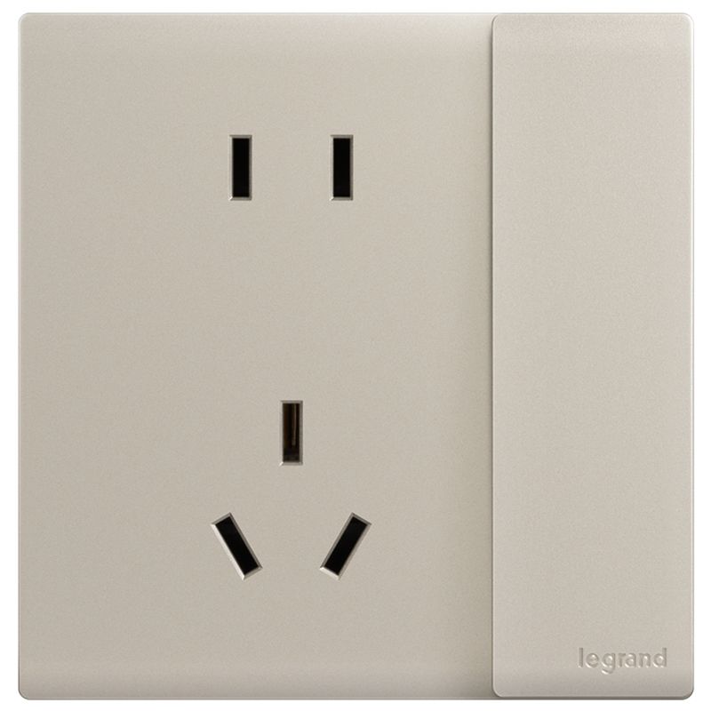 F6仕艺 F6仕艺 F6仕艺/粉铂金/一开双控五孔 86型 F6/25/10USL-C2 86型 F6/25/10USL-C2