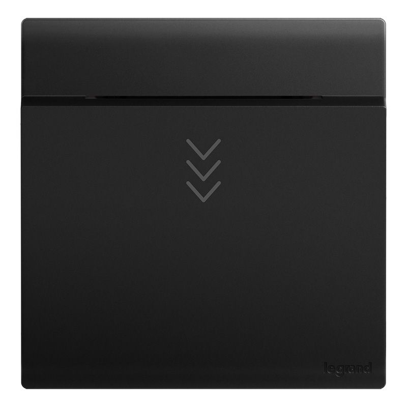 F6仕艺 F6仕艺 F6石墨黑/带识别插卡节能开关 86型 F6/32KTY/RF-C 86型 F6/32KTY/RF-C