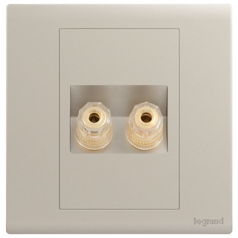 F6仕艺 F6仕艺 F6粉铂金/一位音箱插 86型 F6/M8-C2 86型 F6/M8-C2