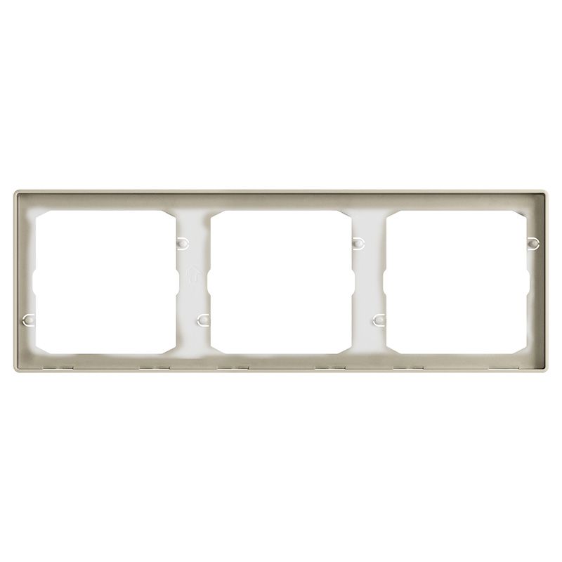 博蕴彩色 博蕴彩色 博蕴粉铂金/三位联体边框 86型 ES103/3-C2 86型 ES103/3-C2