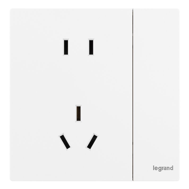 F9逸景PULS F9逸景PULS F9陶瓷白/一开双控五孔 86*86 F9/25/10USL 86*86 F9/25/10USL