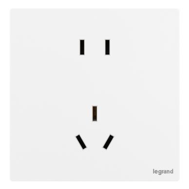 F9逸景PULS F9逸景PULS F9陶瓷白/五孔插座 86*86 F9/426/10USL 86*86 F9/426/10USL