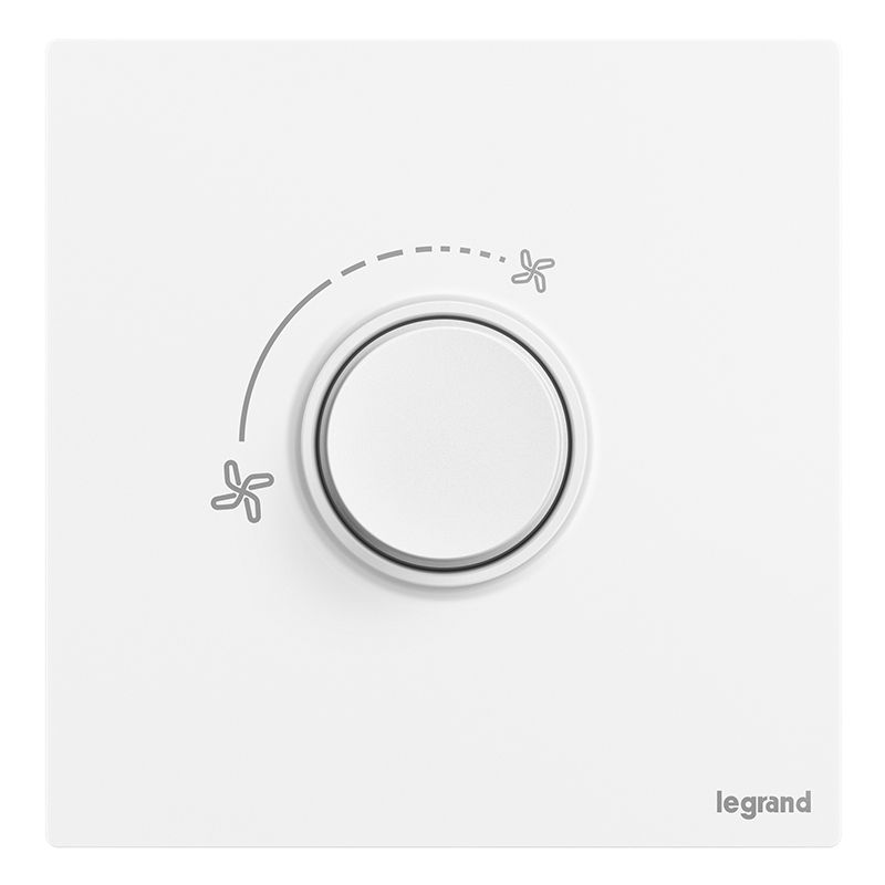 F9逸景PULS F9逸景PULS F9陶瓷白/400VA调速开关 86*86 F9/M3 86*86 F9/M3