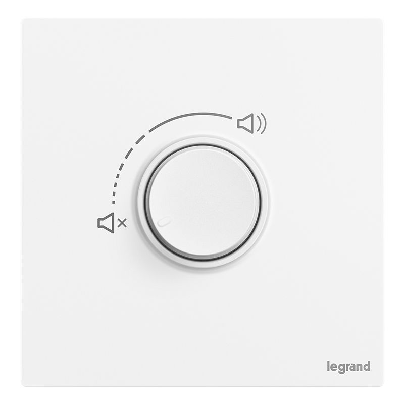 F9逸景PULS F9逸景PULS F9陶瓷白/音量调节开关_定阻式 86*86 F9/M5B 86*86 F9/M5B