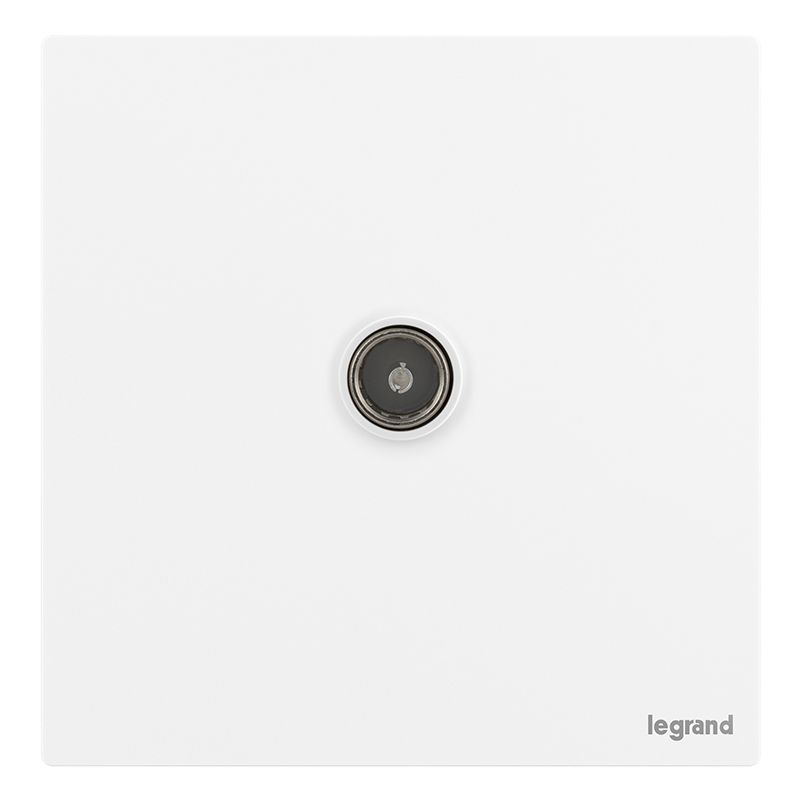 F9逸景PULS F9逸景PULS F9陶瓷白/电视插 86*86 F9/31VTV75 86*86 F9/31VTV75