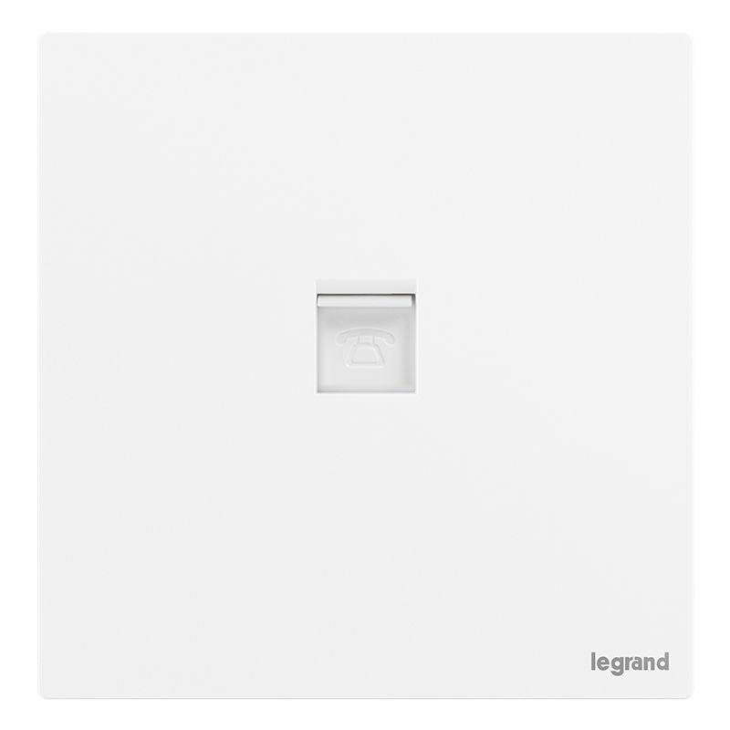 F9逸景PULS F9逸景PULS F9陶瓷白/电话插 86*86 F9/T01 86*86 F9/T01