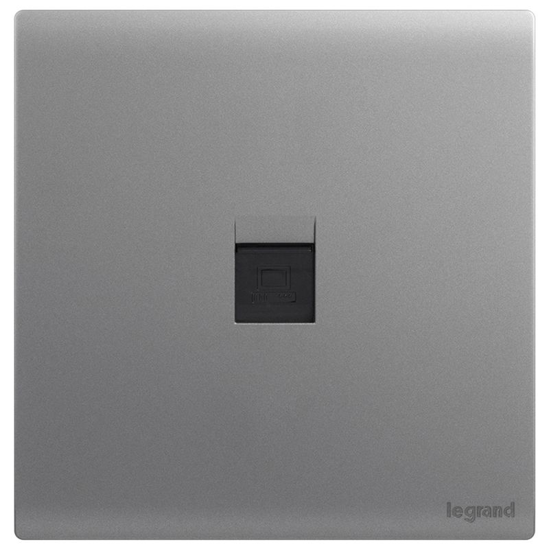 F6P仕艺 Pro F6P仕艺 Pro 仕艺Pro深砂银/一位电脑插（六类） 86型 F6P/C601-C3 86型 F6P/C601-C3