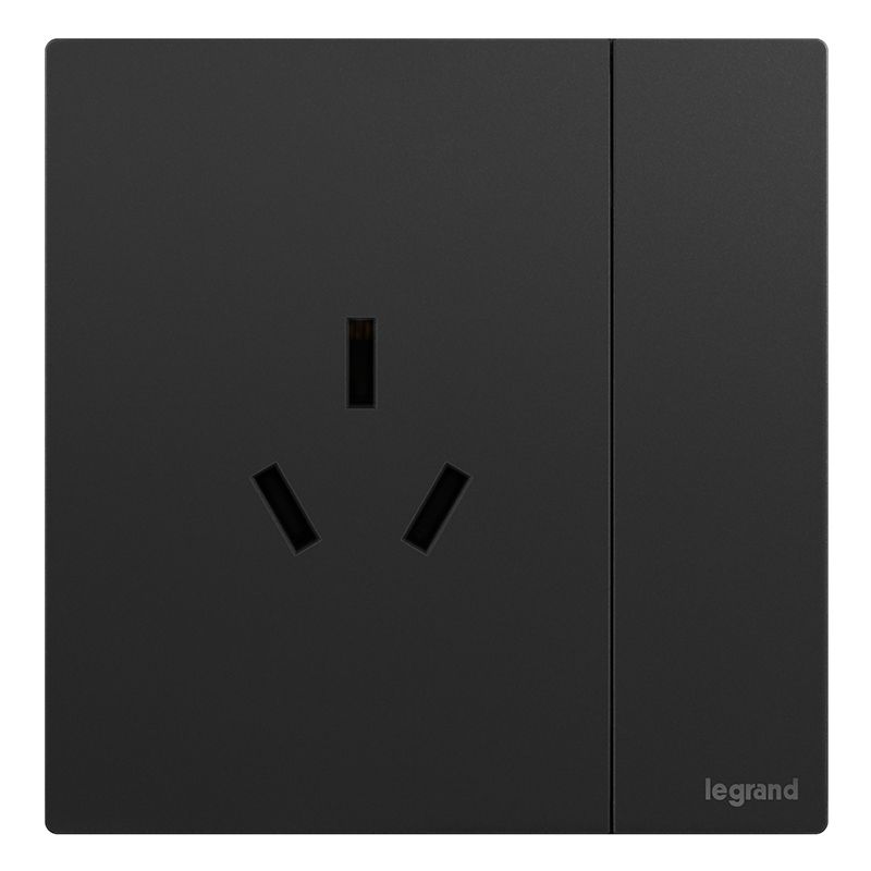 F9逸景PULS F9逸景PULS F9石晶墨/一开三孔16A 86*86 F9/15/15CS-C 86*86 F9/15/15CS-C