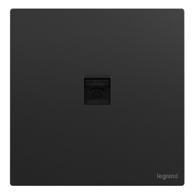 F9逸景PULS F9逸景PULS F9石晶墨/电话插 86*86 F9/T01-C 86*86 F9/T01-C