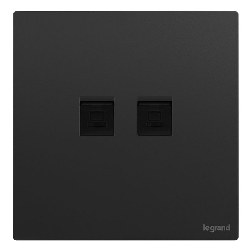 F9逸景PULS F9逸景PULS F9石晶墨/二位电脑插 86*86 F9/C01/2-C 86*86 F9/C01/2-C