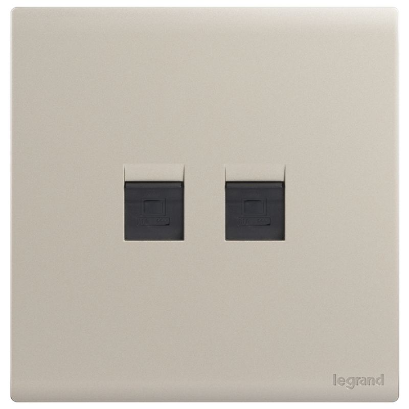 F6P仕艺 Pro F6P仕艺 Pro 仕艺Pro粉铂金/二位电脑插 86型 F6P/C01/2-C2 86型 F6P/C01/2-C2