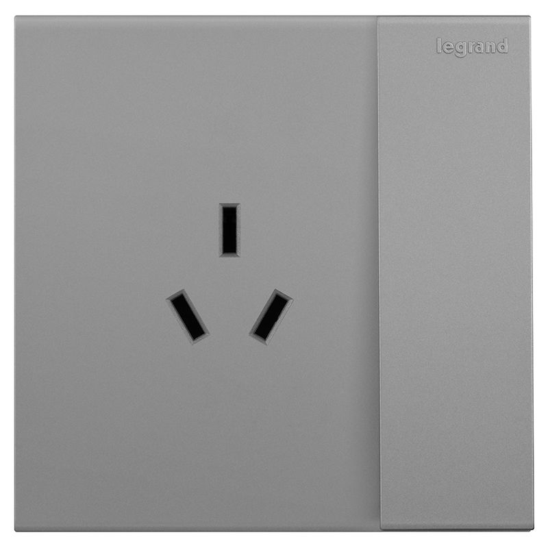 淳逸 E8 淳逸 E8 淳逸深砂银/一开三孔10A 86型 E8/15/10S-C3 86型 E8/15/10S-C3