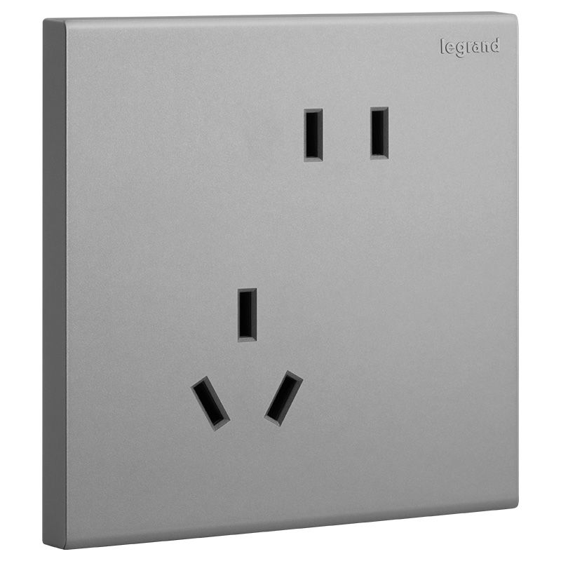 淳逸 E8 淳逸 E8 淳逸深砂银/斜五孔插 86型 E8/426/10USLX-C3 86型 E8/426/10USLX-C3