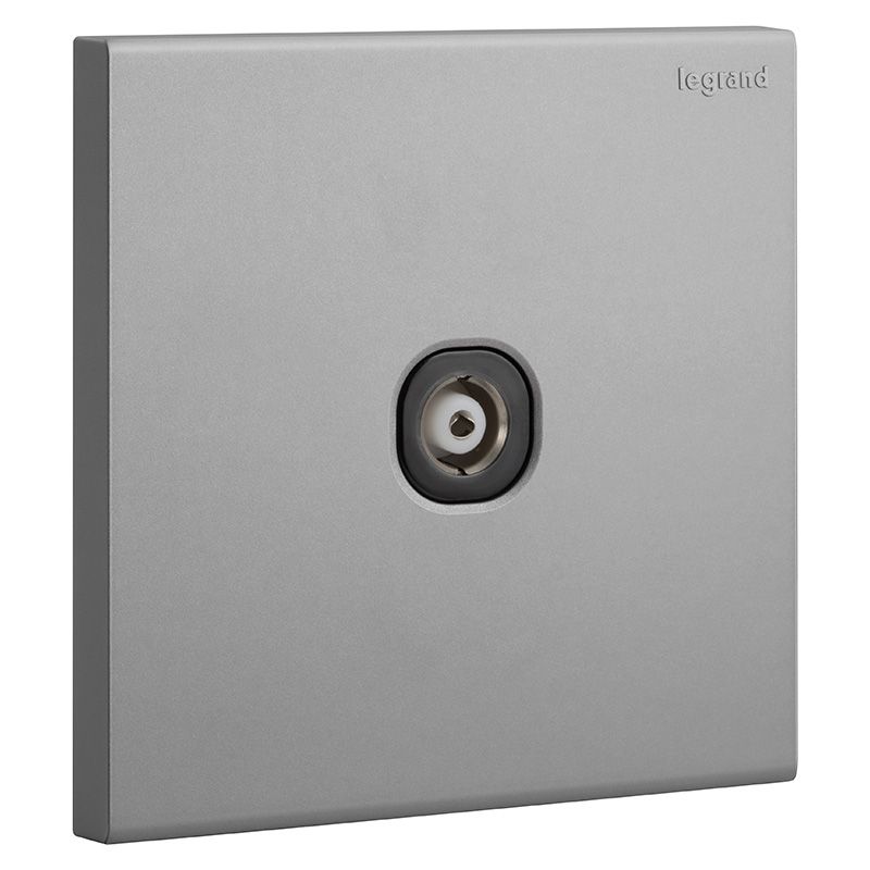 淳逸 E8 淳逸 E8 淳逸深砂银/一位电视插 86型 E8/31VTV75B-C3 86型 E8/31VTV75B-C3