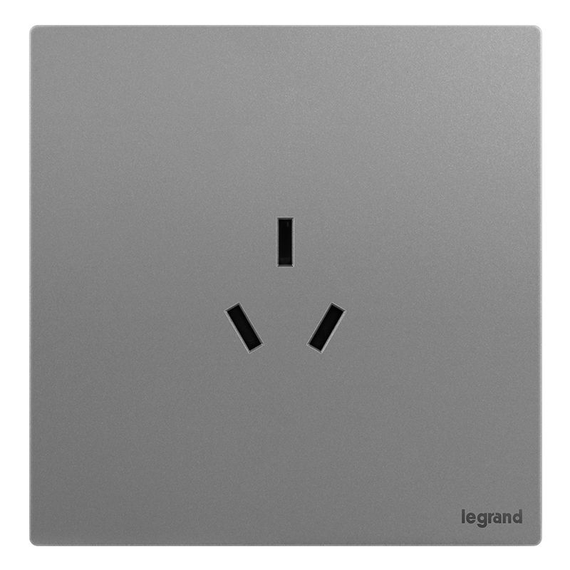 F9逸景PULS F9逸景PULS F9深砂银/三孔10A 86*86 F9/426/10S-C3 86*86 F9/426/10S-C3