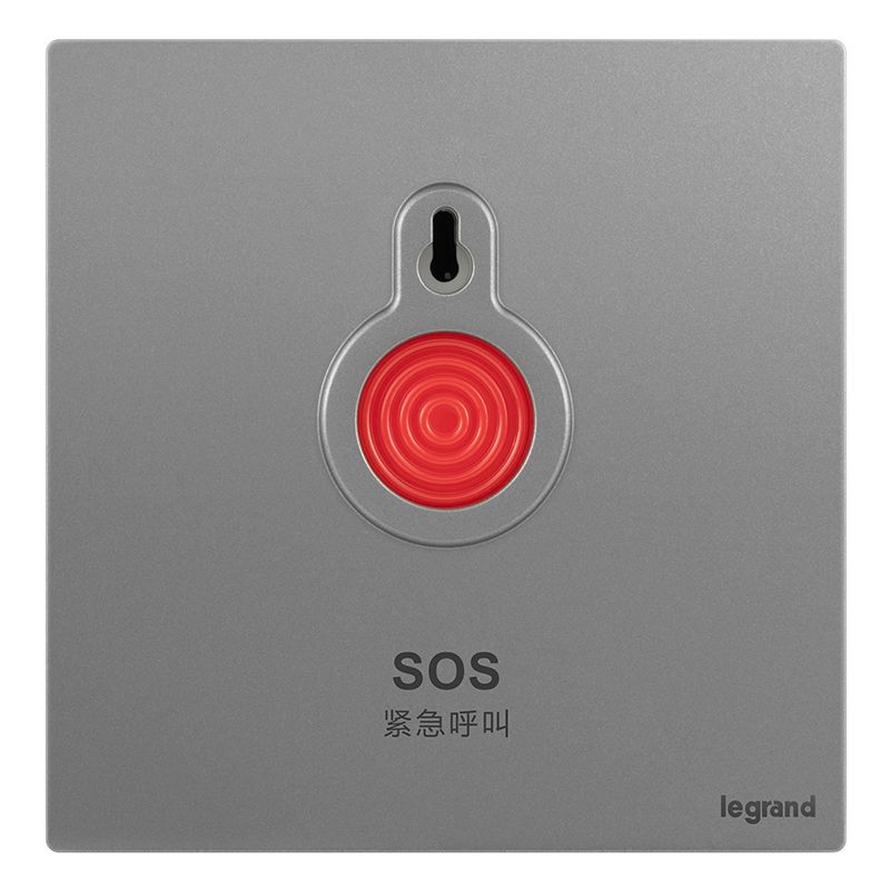 F9逸景PULS F9逸景PULS F9深砂银/紧急呼叫开关 86*86 F9/32BJ-C3 86*86 F9/32BJ-C3