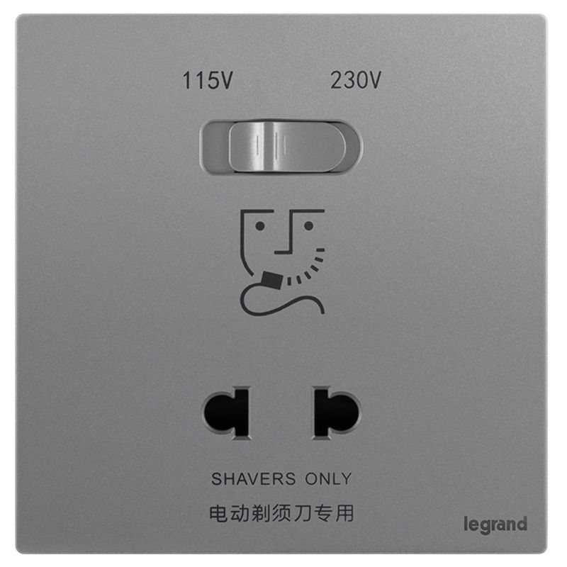 F9逸景PULS F9逸景PULS F9深砂银/86刮须插 86*86 F9/727-C3 86*86 F9/727-C3