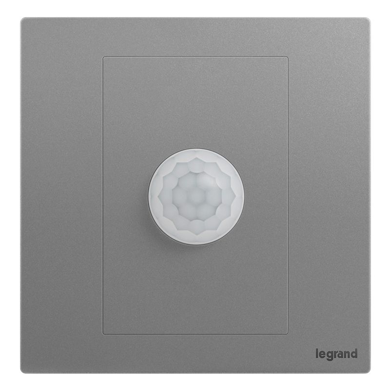 F9逸景PULS F9逸景PULS F9深砂银/200W人体感应开关_两线带集控 86*86 F9/G02/S/E-C3 86*86 F9/G02/S/E-C3