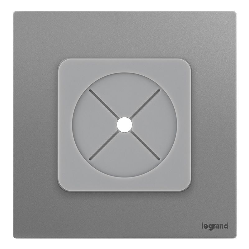 F9逸景PULS F9逸景PULS F9深砂银/空白出线孔 86*86 F9/600-C3 86*86 F9/600-C3