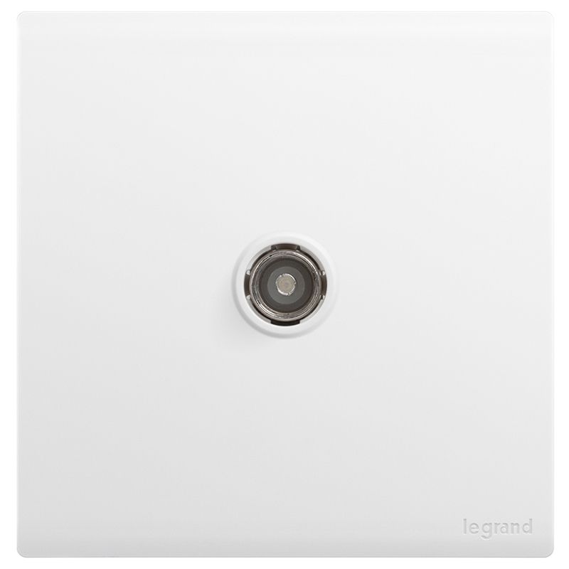 F6P仕艺 Pro F6P仕艺 Pro 仕艺Pro陶瓷白/一位电视插 86型 F6P/31VTV75 86型 F6P/31VTV75