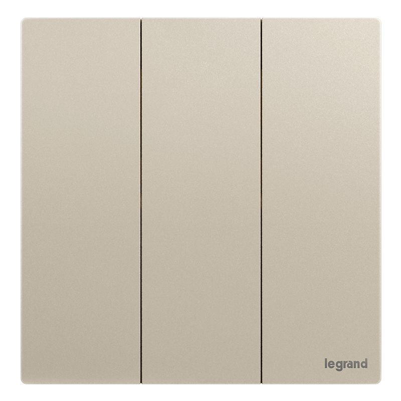 F9逸景PULS F9逸景PULS F9粉铂金/三开双控（全金） 86*86 F9/33/2/3AW-C2 86*86 F9/33/2/3AW-C2