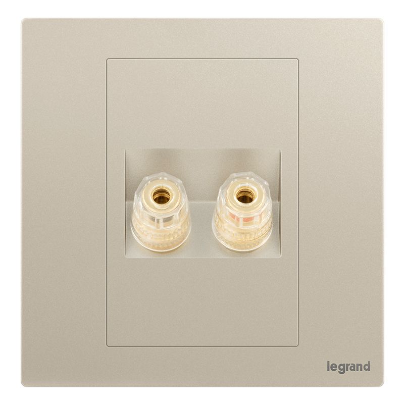 F9逸景PULS F9逸景PULS F9粉铂金/一位音箱插 86*86 F9/M8-C2 86*86 F9/M8-C2