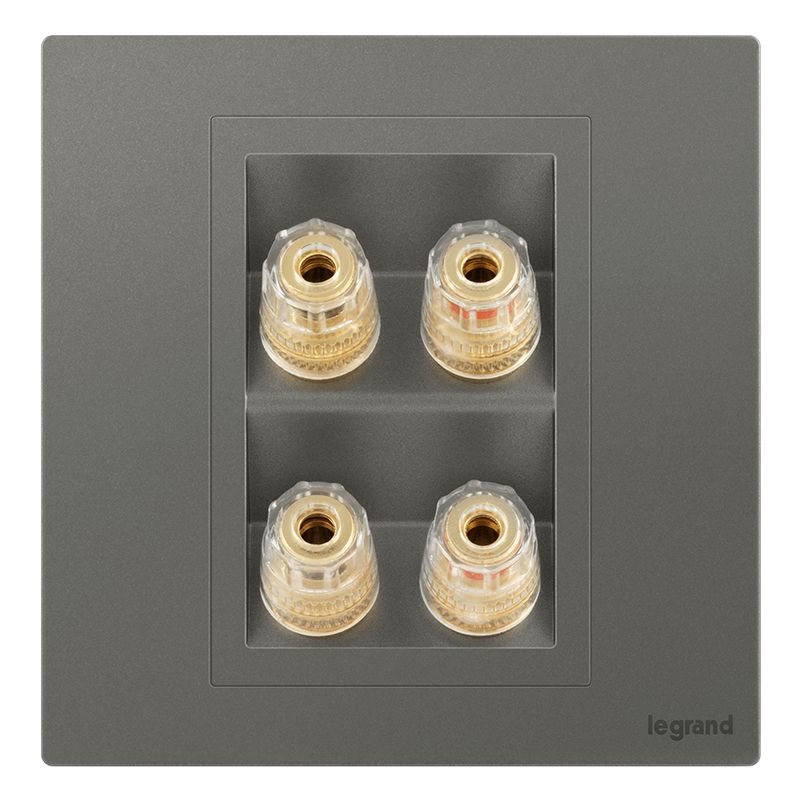 F9逸景PULS F9逸景PULS F9暮光绿/二位音箱插 86*86 F9/M8/2-C1 86*86 F9/M8/2-C1