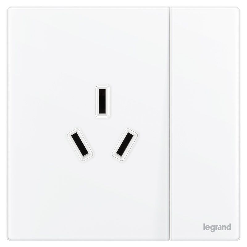 F7维翼 玻璃款 F7维翼 玻璃款 维翼冰白玉F7/一开三孔10A 86型 F7/15/10S-G1 86型 F7/15/10S-G1