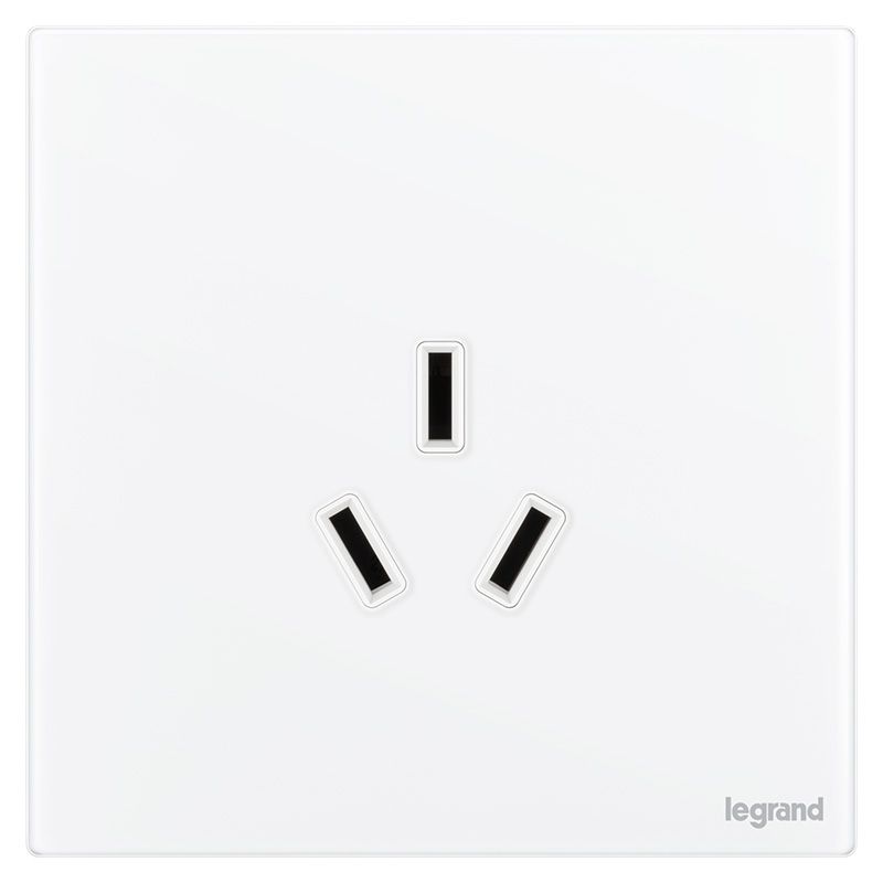 F7维翼 玻璃款 F7维翼 玻璃款 维翼冰白玉F7/三孔10A 86型 F7/426/10S-G1 86型 F7/426/10S-G1