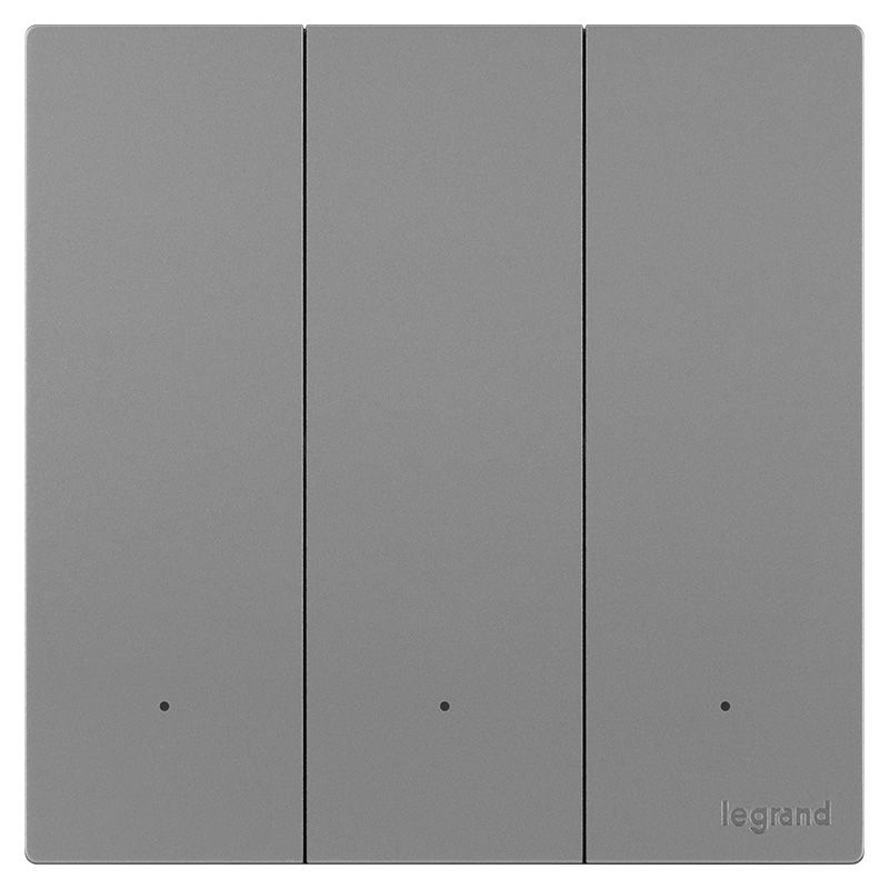 F7维翼 F7维翼 维翼深砂银F7/三位单控带LED灯 86型 F7/33/1/2AN-C3 86型 F7/33/1/2AN-C3