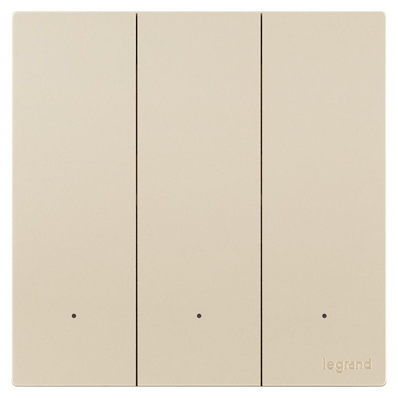 F7维翼 F7维翼 维翼粉铂金F7/三位单控带LED灯 86型 F7/33/1/2AN-C2 86型 F7/33/1/2AN-C2