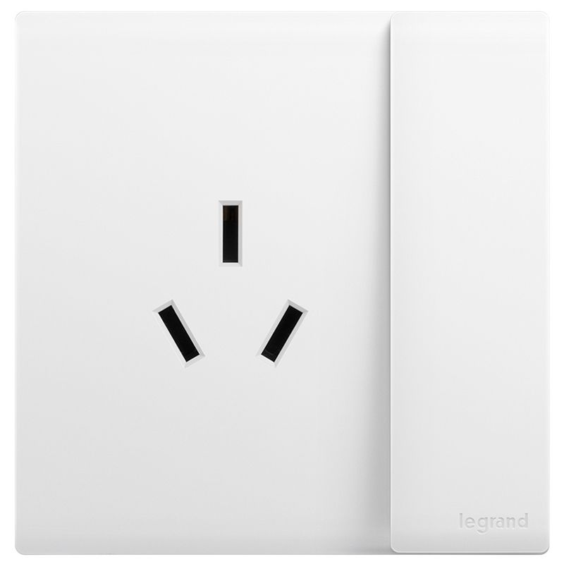 F6E茗画 F6E茗画 茗画玉兰白/一开三孔16A 86型 F6E/15/15CS 86型 F6E/15/15CS