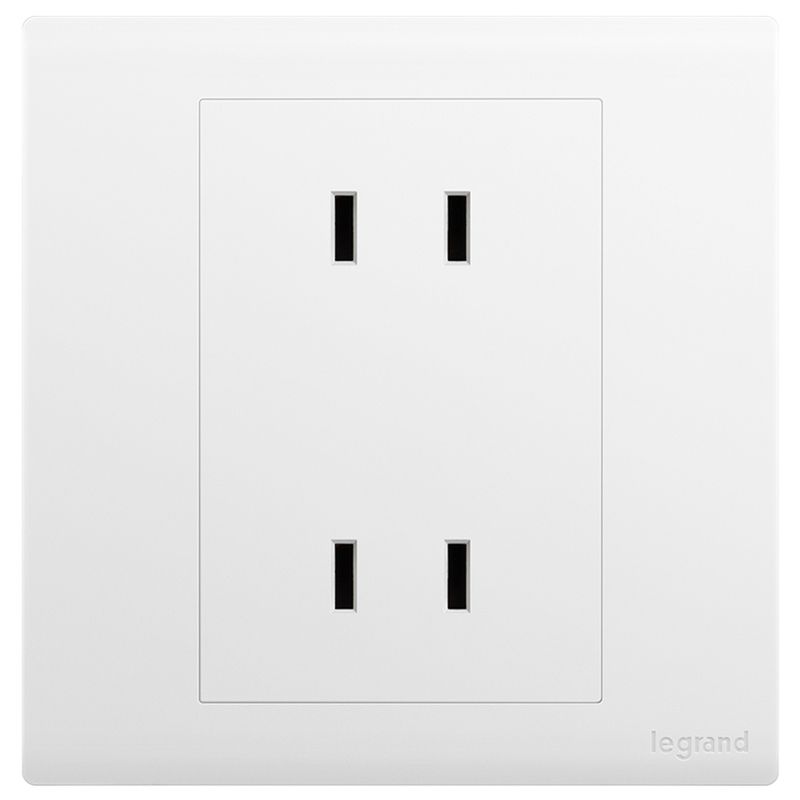 F6E茗画 F6E茗画 茗画玉兰白/四孔插座 86型 F6E/426U2 86型 F6E/426U2