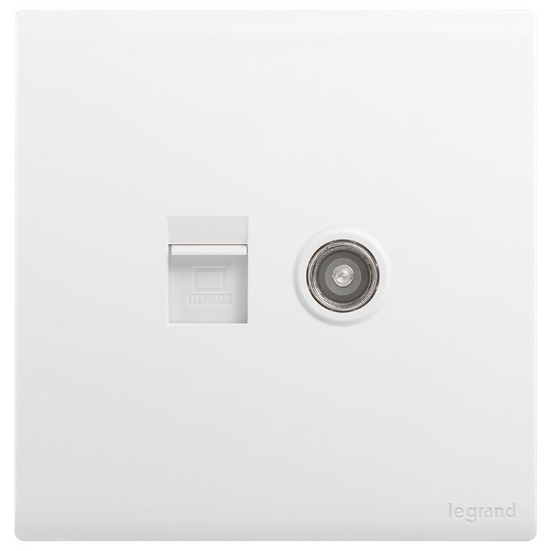 F6E茗画 F6E茗画 茗画玉兰白/电脑电视插 86型 F6E/C01/TV 86型 F6E/C01/TV