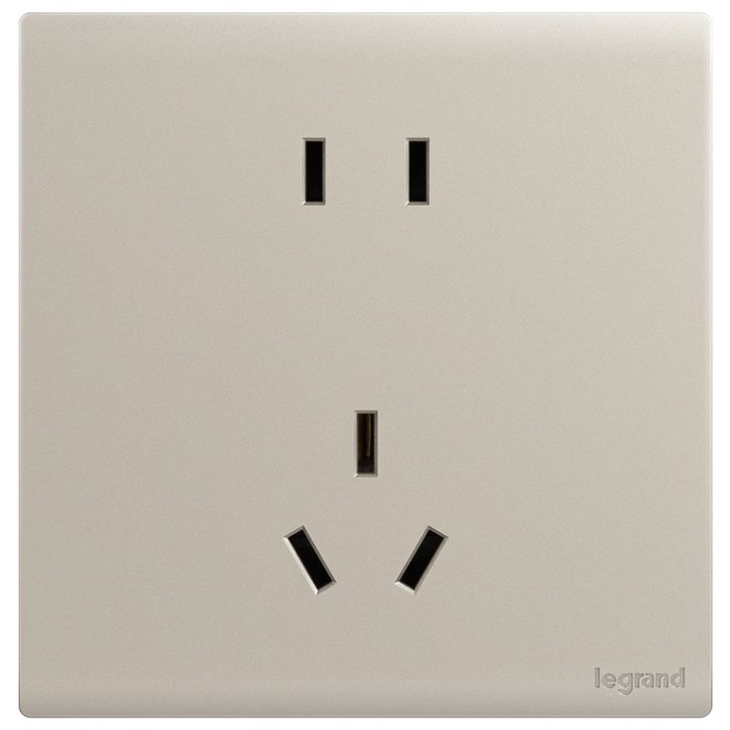 F6E茗画 F6E茗画 茗画粉铂金/五孔插座 86型 F6E/426/10USL-C2 86型 F6E/426/10USL-C2