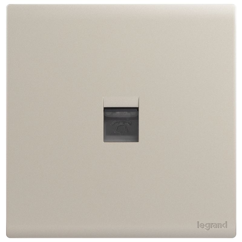 F6E茗画 F6E茗画 茗画粉铂金/电话插 86型 F6E/T01-C2 86型 F6E/T01-C2