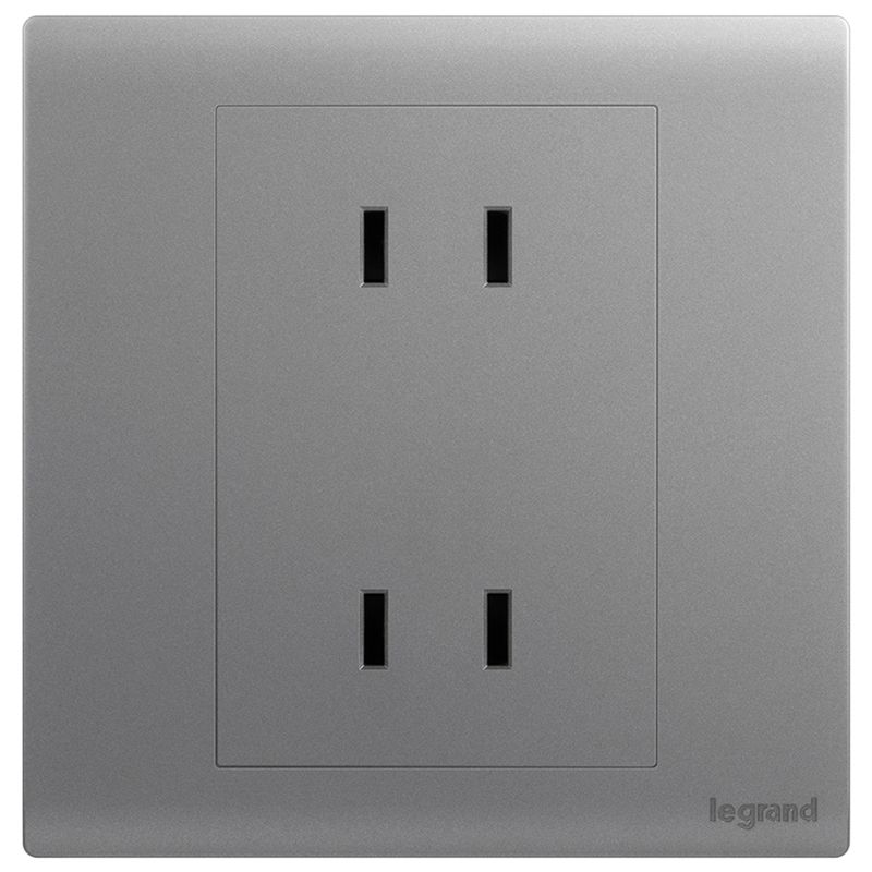 F6E茗画 F6E茗画 茗画深砂银/四孔插座 86型 F6E/426U2-C3 86型 F6E/426U2-C3